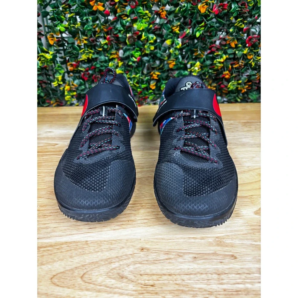 Nike Zoom Live EP Black Multi Color Basketball Shoes 852421-999 Mens‎ 11